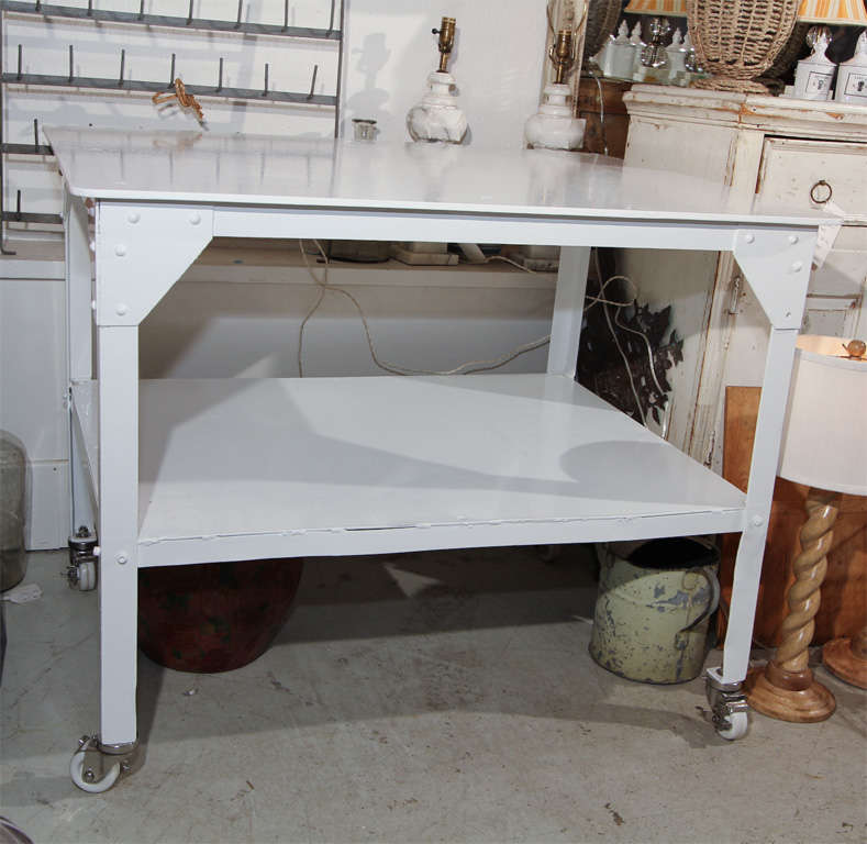 french steel cart