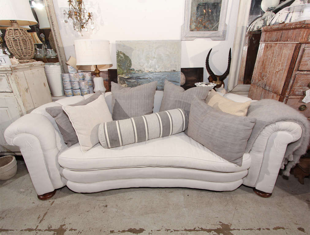 English gorgeous vintage sofa - completely rebuilt