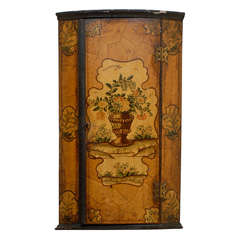 Antique Painted Dutch Cabinet