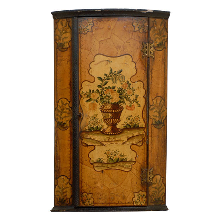 Painted Dutch Cabinet For Sale