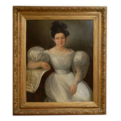 Antique French Portrait