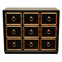 Pair of Dorothy Draper, Espana chests of drawers