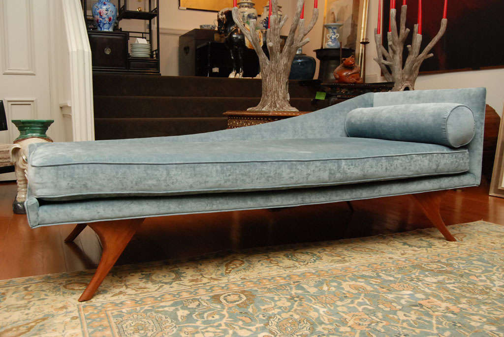 American Blue Chaise Lounge