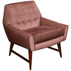 Velvet Club Chair