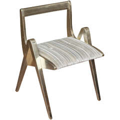 Gilded Vanity Chair