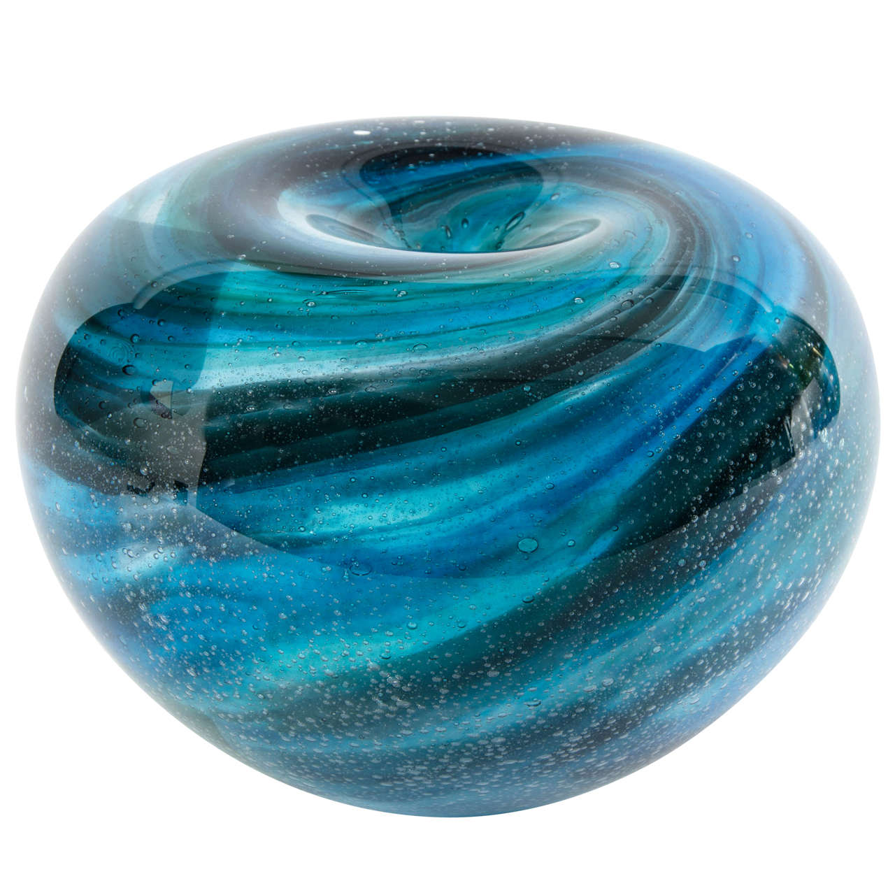Large Blown Glass Maelstrom Sculpture at 1stDibs