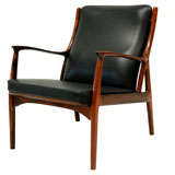 Rosewood Armchair by Karl Ekselius