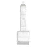 modern metal etagere