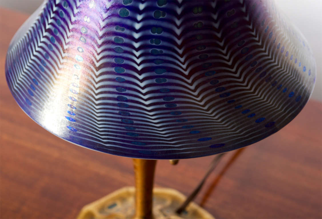 Bronze Tiffany Studios Lamp