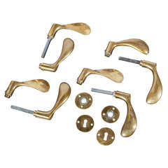 Arne Jacobsen - Sets de poignées de porte en laiton