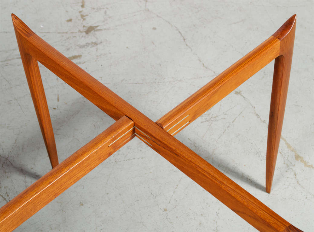 Teak Svend Aage-Williamson & H. Engholm for Fritz Hansen - Pair of Tray Tables