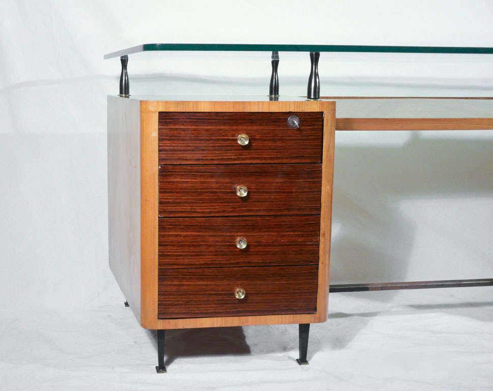 Important Executive Gio Ponti Desk 1