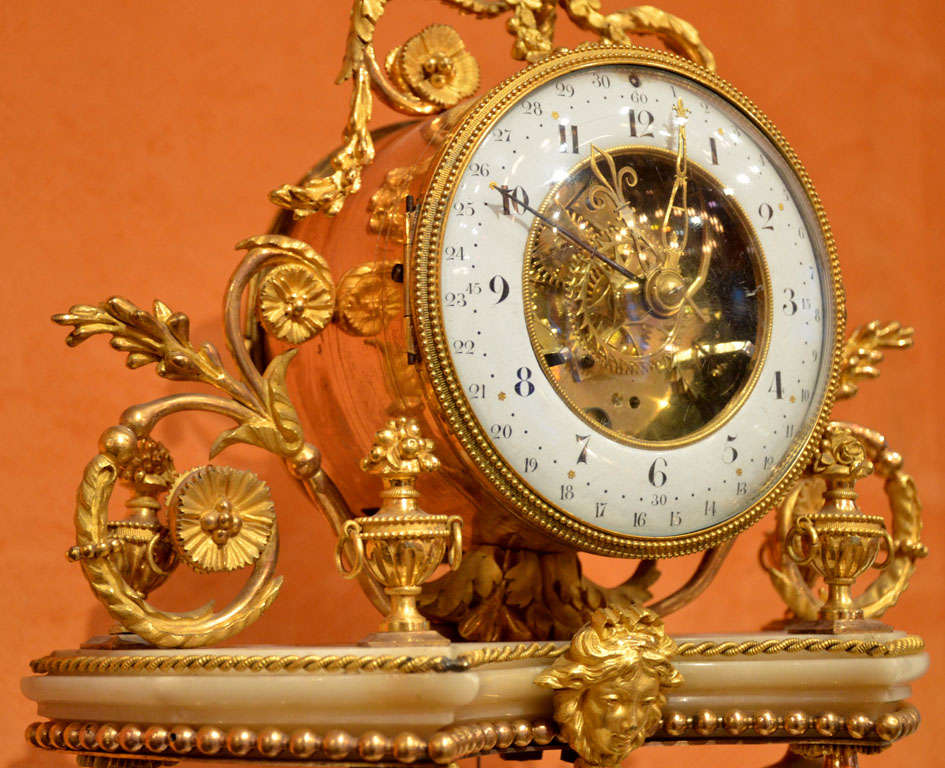 18th Century and Earlier Very Nice Clock with the Day of the Month