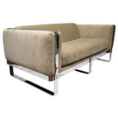 Chrome Sofa by Stendig