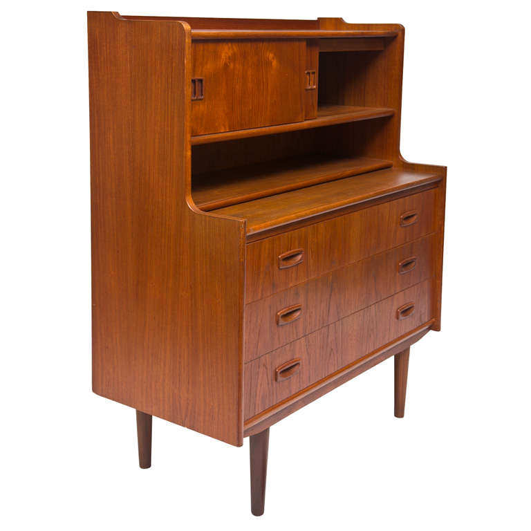 Borge Mogensen Upright Rosewood Desk For Sale