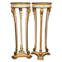 Pair of French Louis XIV Style Pedestals