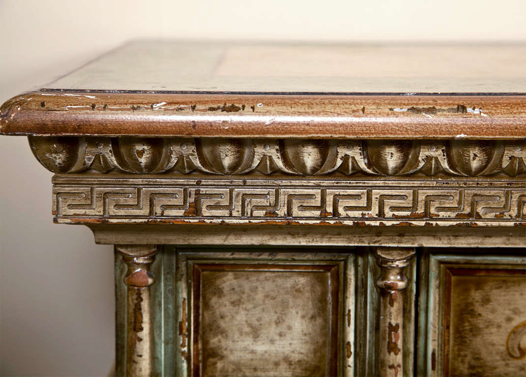 Italian Painted Credenza at 1stDibs painted credenzas and