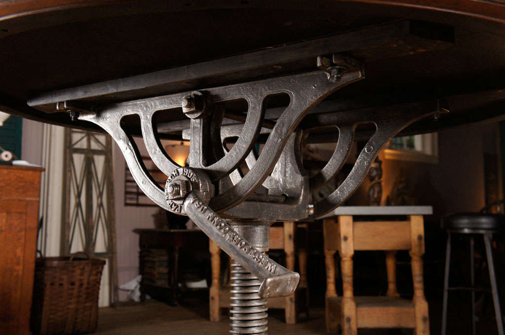 Adjustable Industrial Table 3