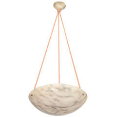 An Alabaster Light Fixture
