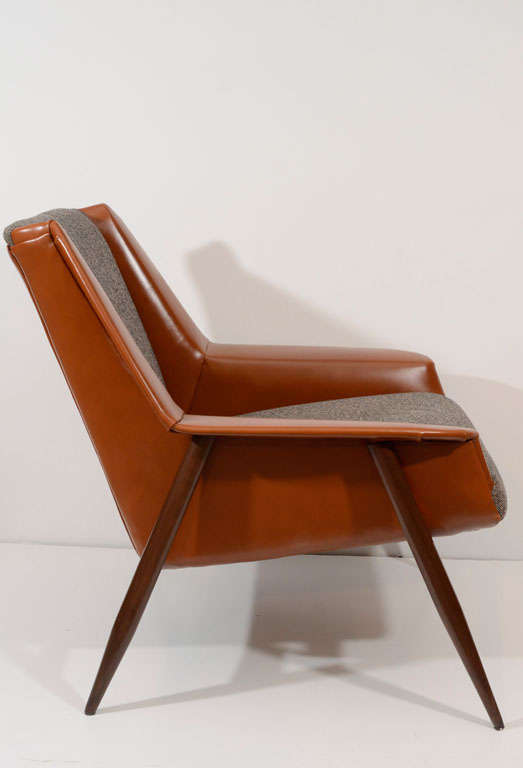 Mid-20th Century Armchair by Gio Ponti For Sale