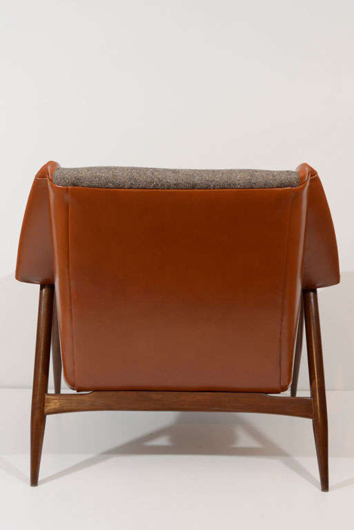 Wood Armchair by Gio Ponti For Sale
