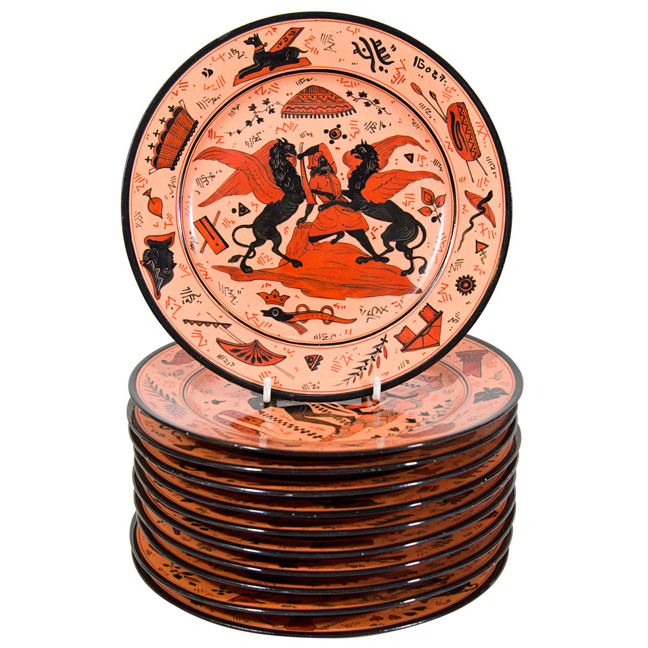 A Set of 11 Berlin Neoclassical Dishes