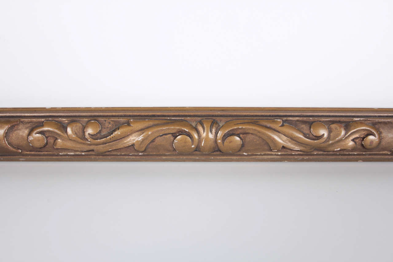American Carved and Gilded Arts & Crafts Era Frame, by Foster Bros. For Sale