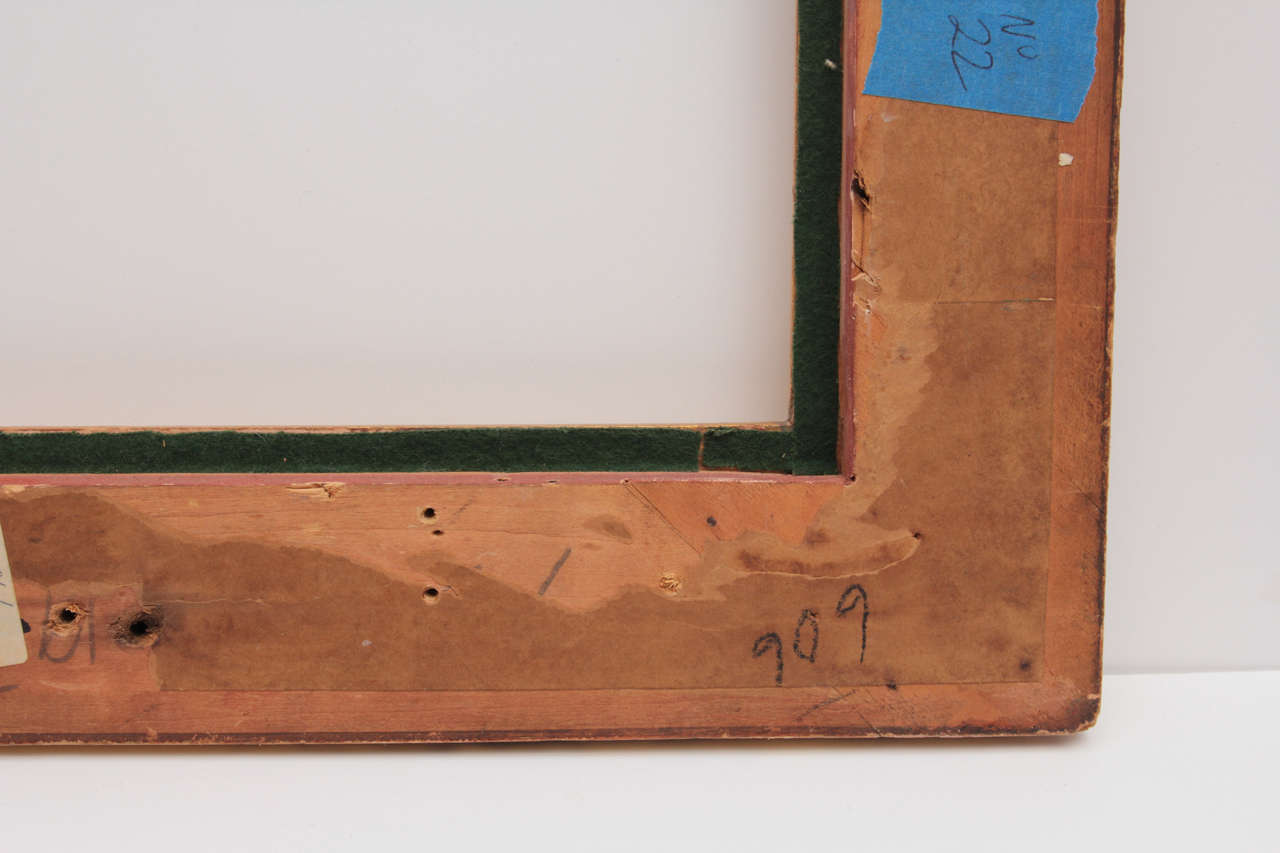 Wood Newcomb-Macklin Arts & Crafs Gilt Frame For Sale