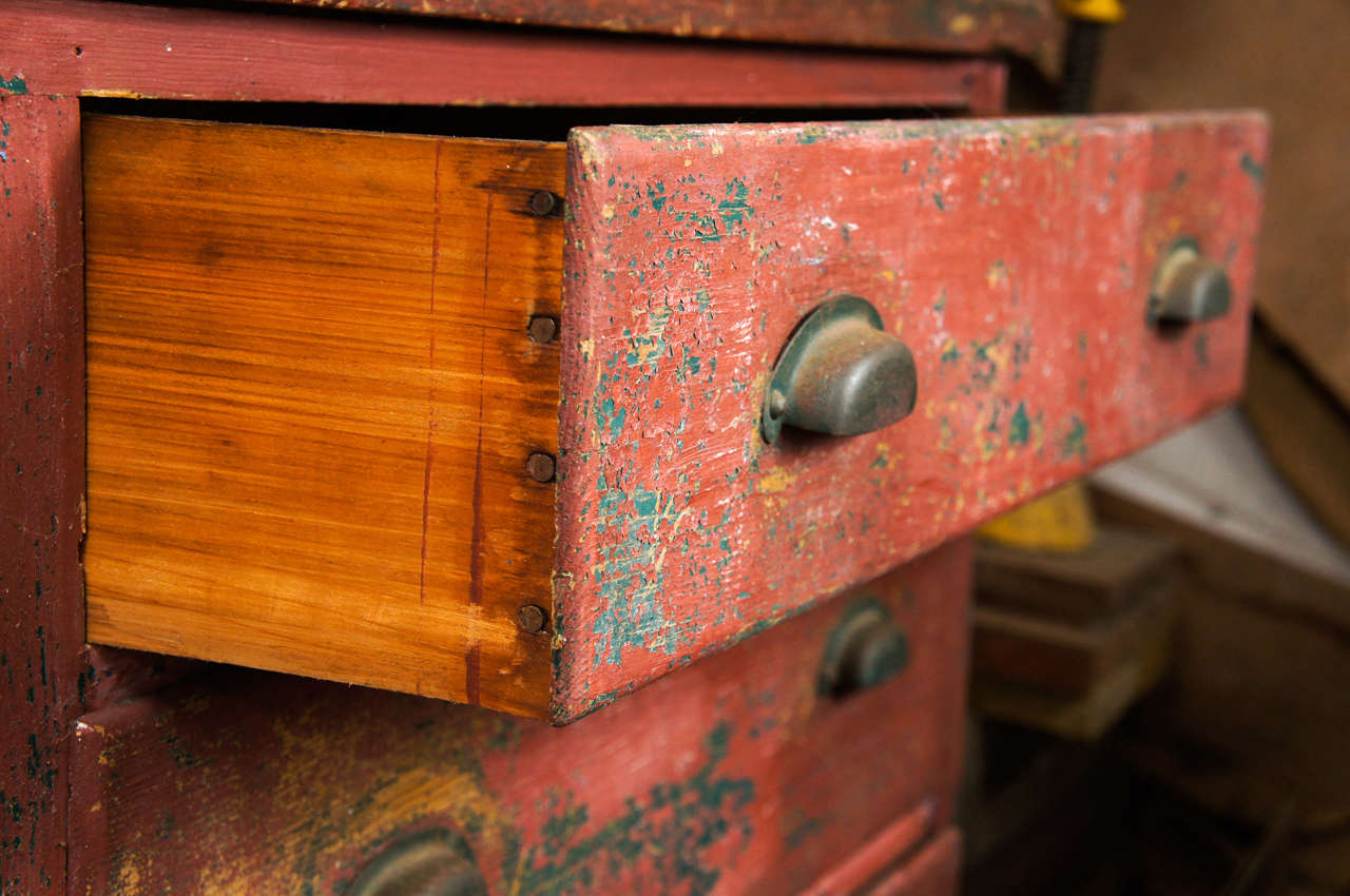 Rustic Chest of Drawers at 1stDibs