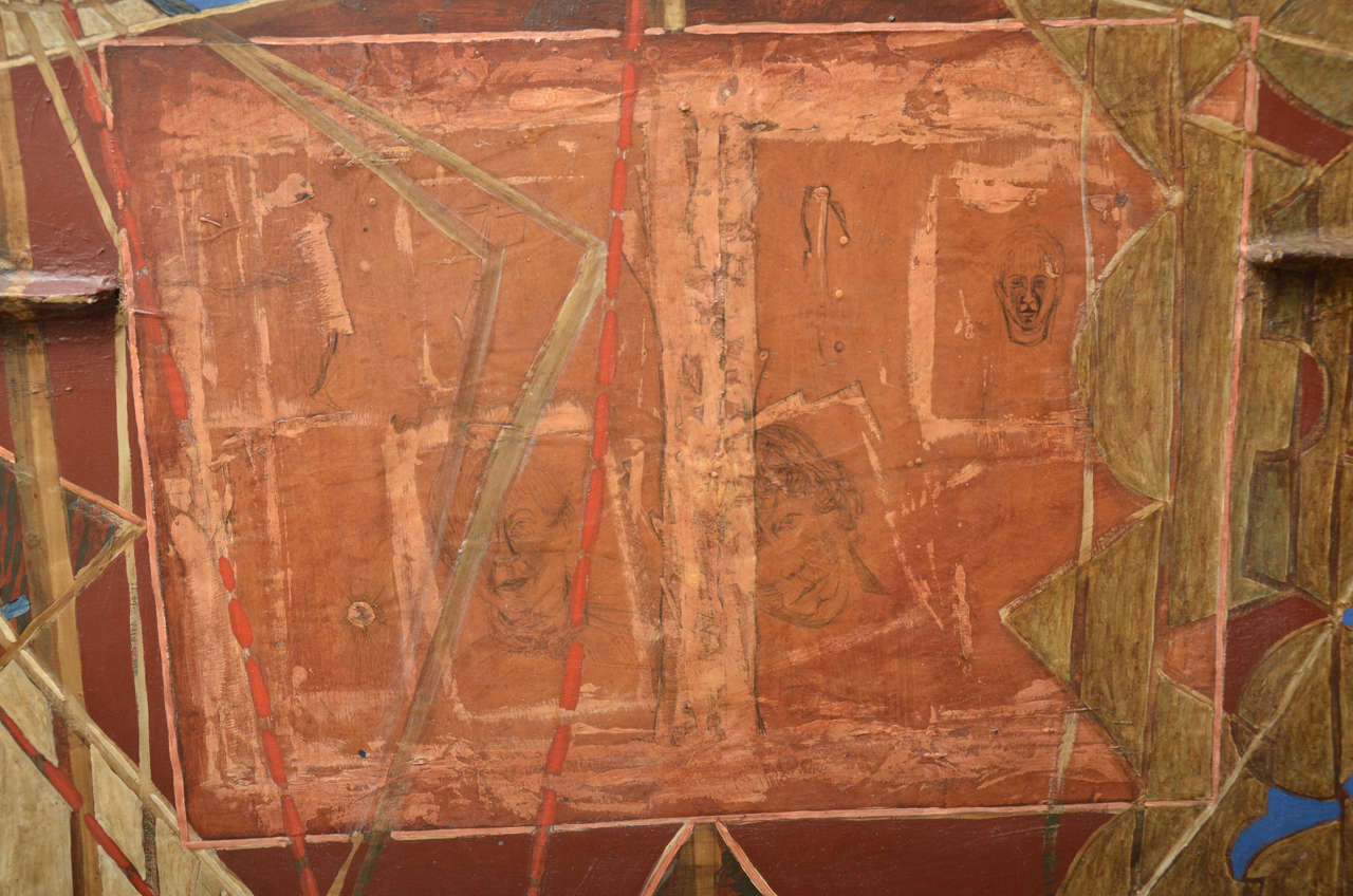 Framed Sculptural Wall Art at 1stdibs