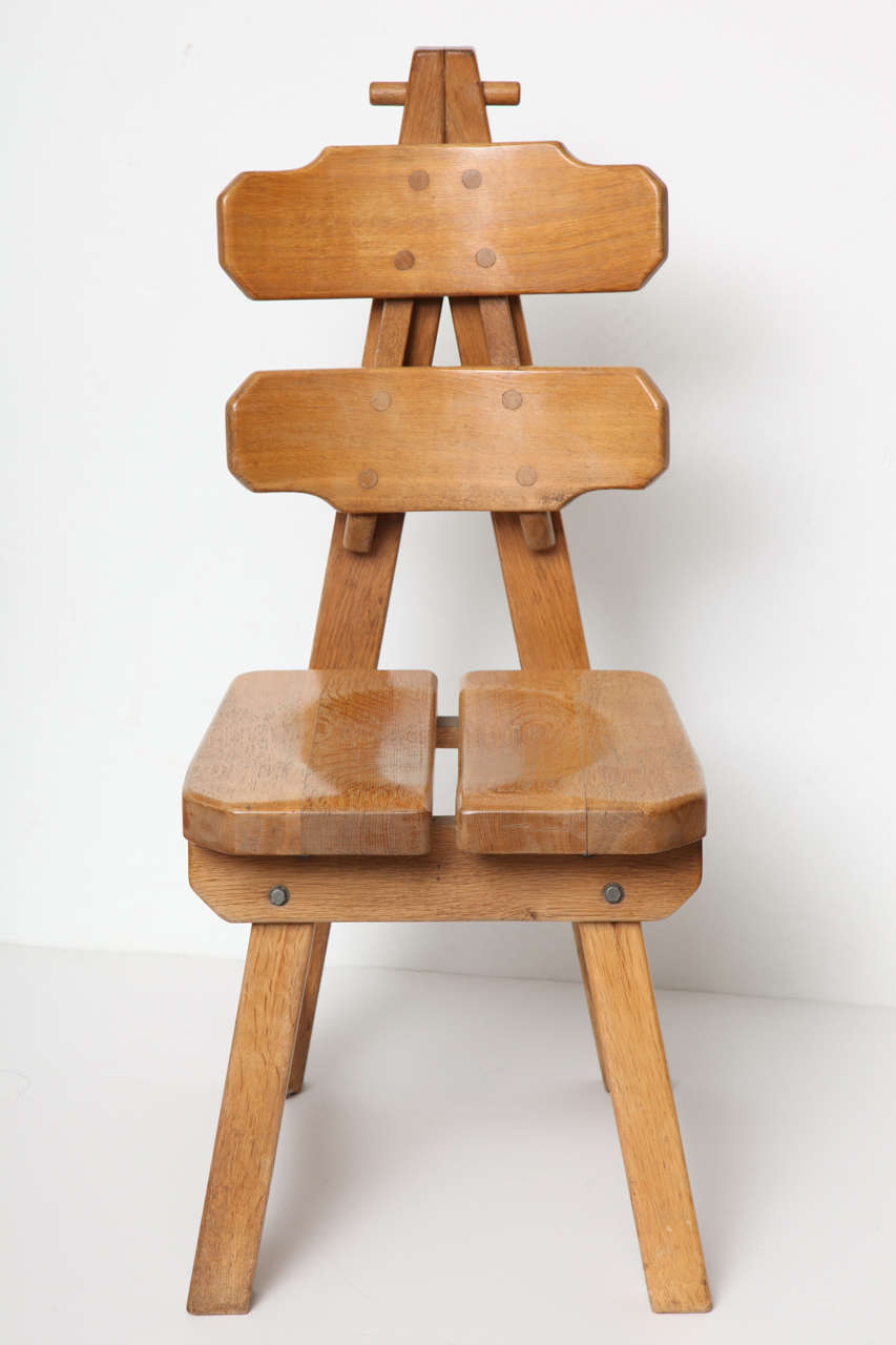 Set of Four Mid-century Side Chairs, France, C. 1960 For Sale 1