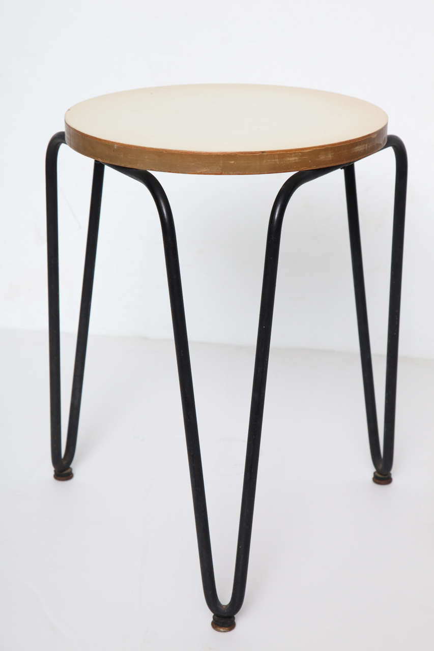 Florence Knoll, Stacking Stools, USA, C. 1952 In Good Condition In New York, NY