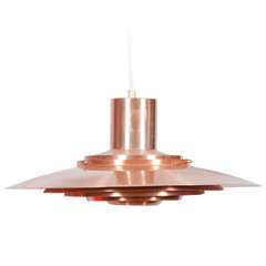 Copper Pendant Lamp by Fabricius and Kastholm 10