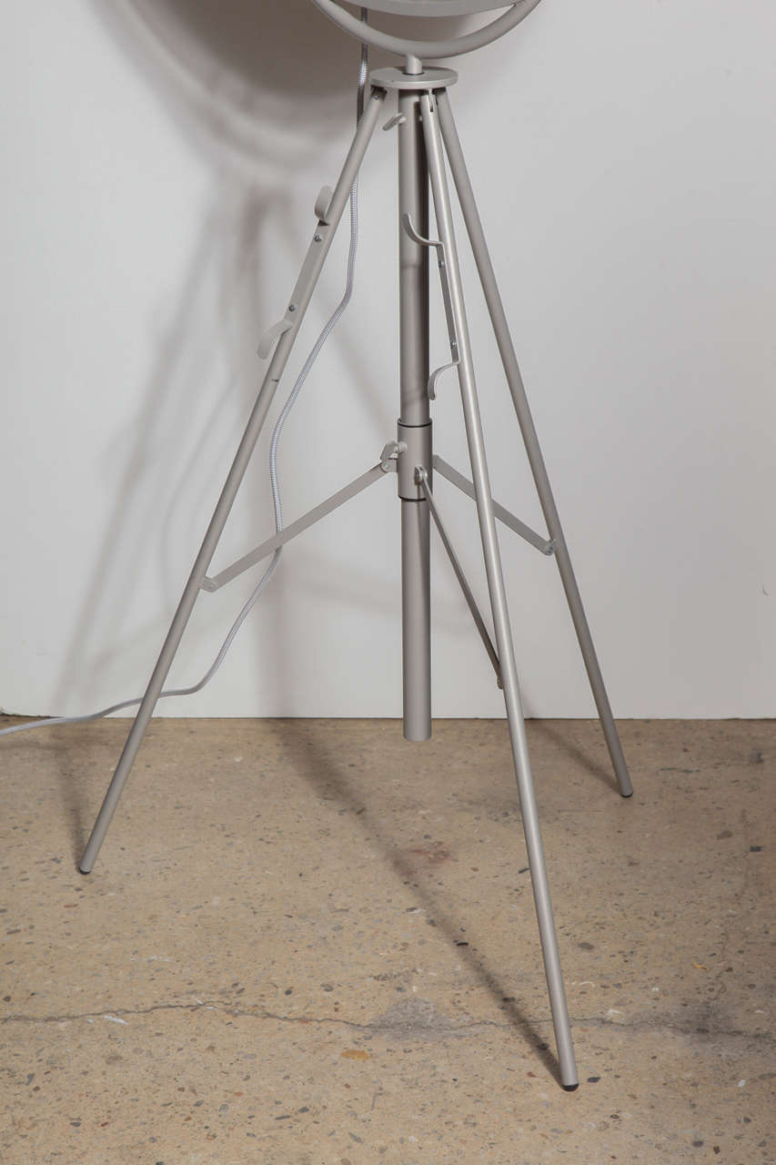 Enameled Mariano Fortuny Floor Lamp