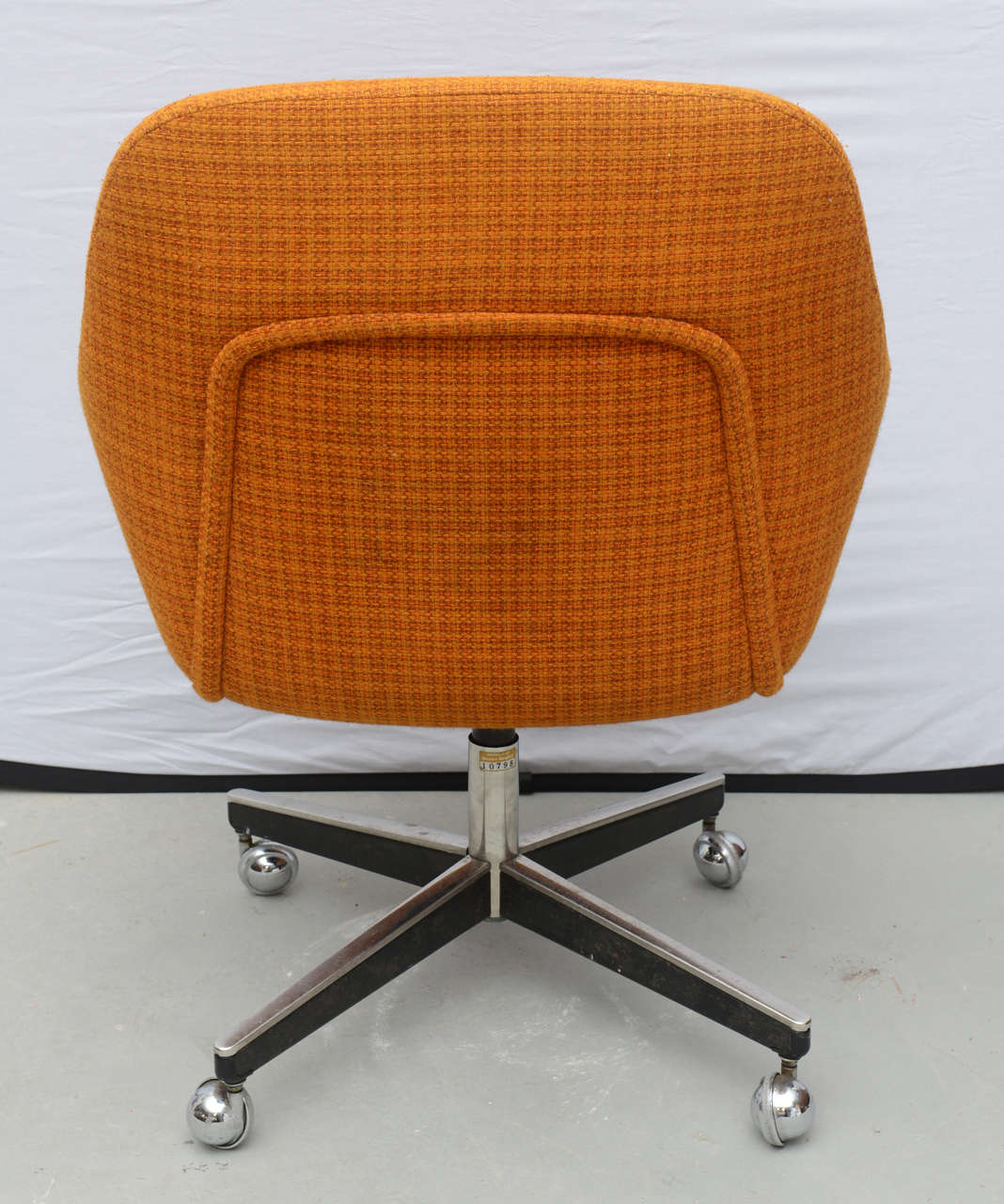 American Max Pearson for Knoll Oversized Roller Chairs, 1970s