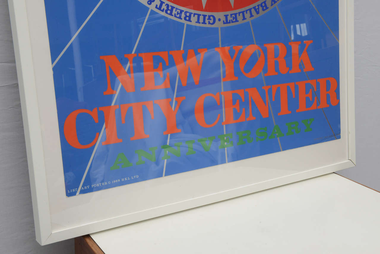 Robert Indiana 25 NYC Poster, USA, 1968 In Good Condition For Sale In Miami, FL