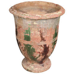 French Glazed Anduze Pot, circa 1900