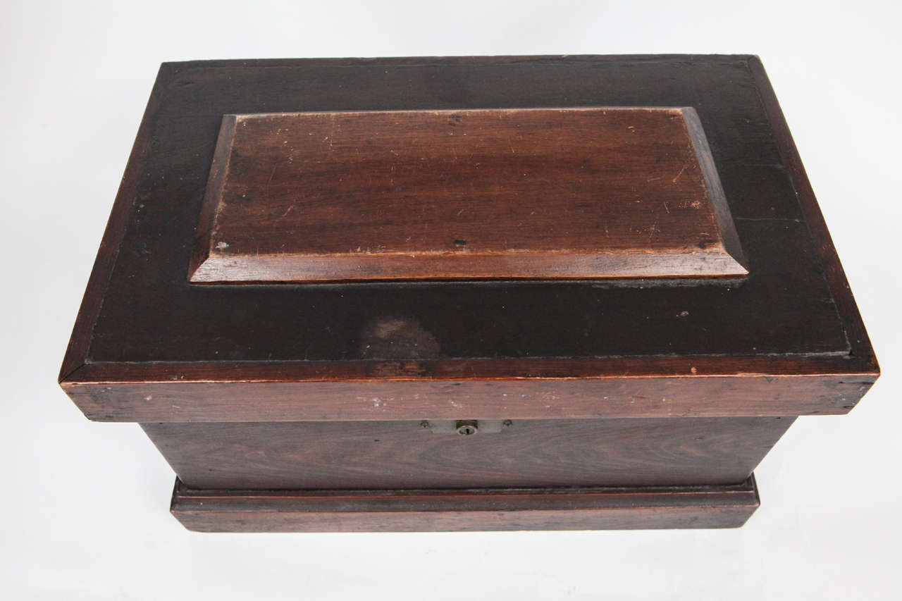 Industrial Small Carpenter's Box c. 1900 For Sale