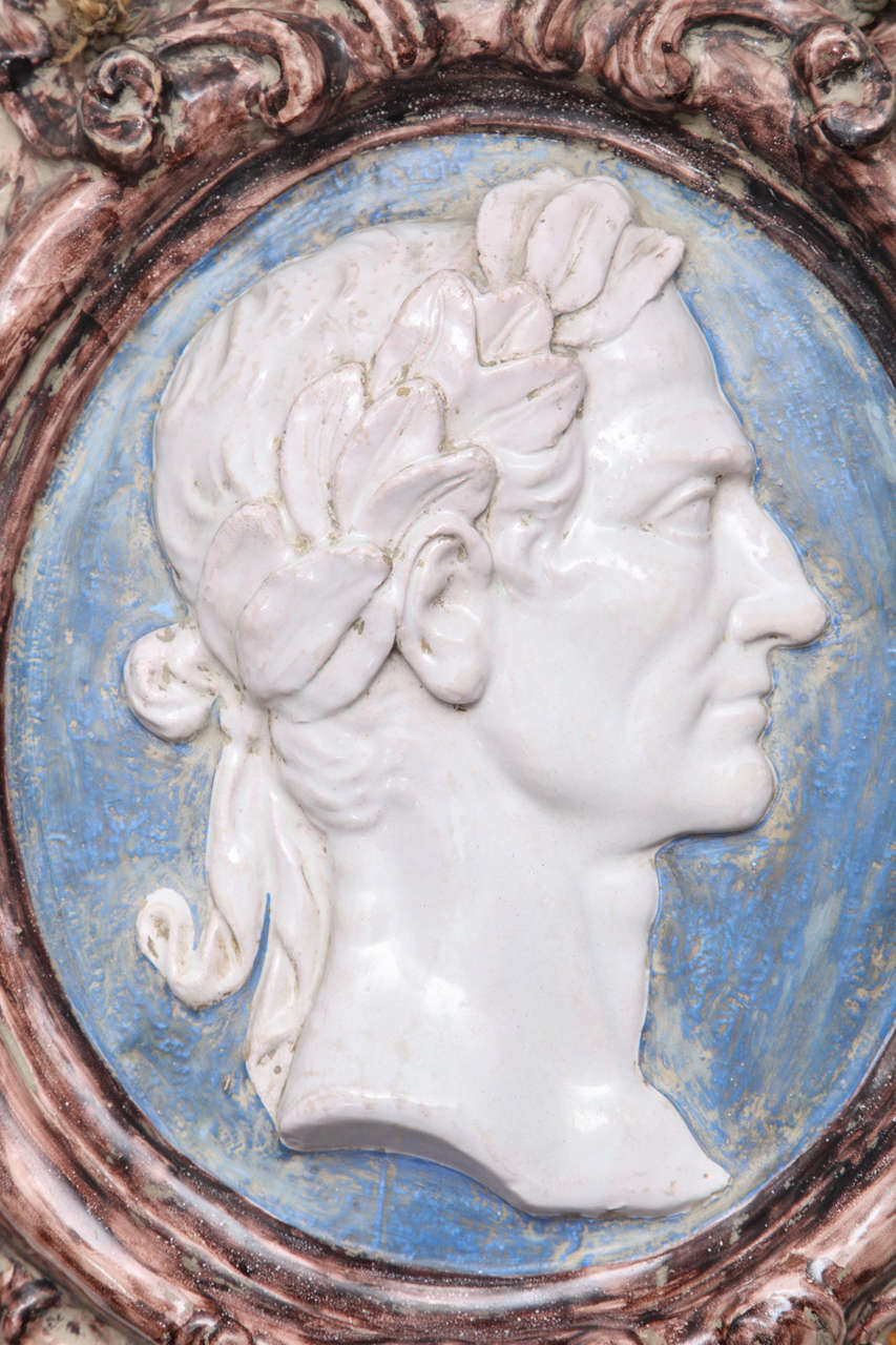 italian terracotta wall plaques