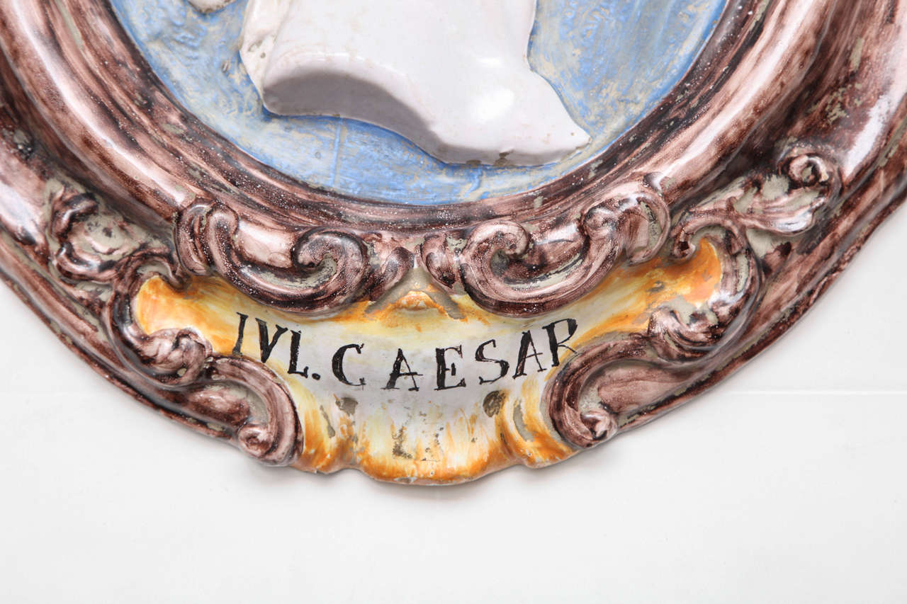 19th Century Italian Terracotta Plaque In Excellent Condition In Chicago, IL
