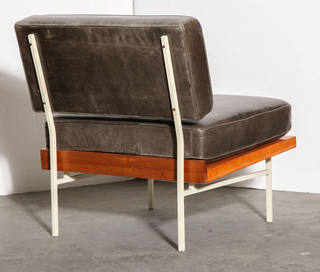 Wood Rare Mid-Century Prototype Armless Chairs