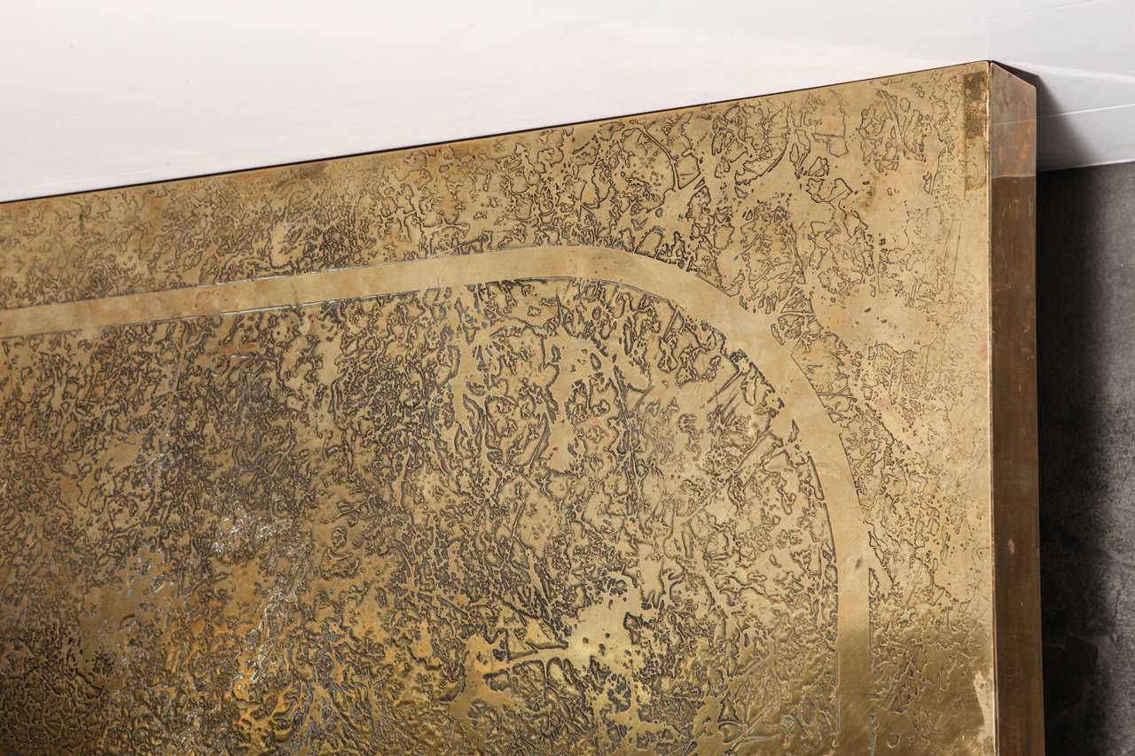 1960s French Etched Bronze Coffee Table at 1stDibs bronze coffee tables, coffee table bronze