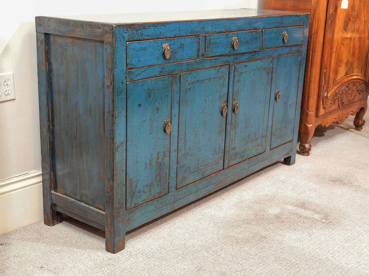 Antique Chinese Lacquer Sideboard at 1stDibs chinese sideboard
