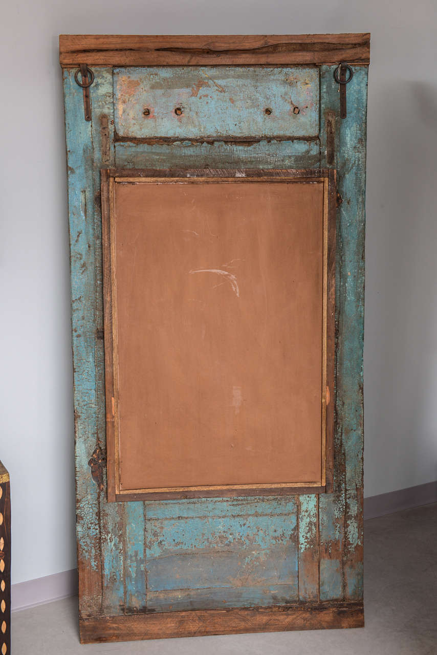 SALE! SALE! SALE!Antique Door Turquoise, full length Java Enchanting, dramatic For Sale 2
