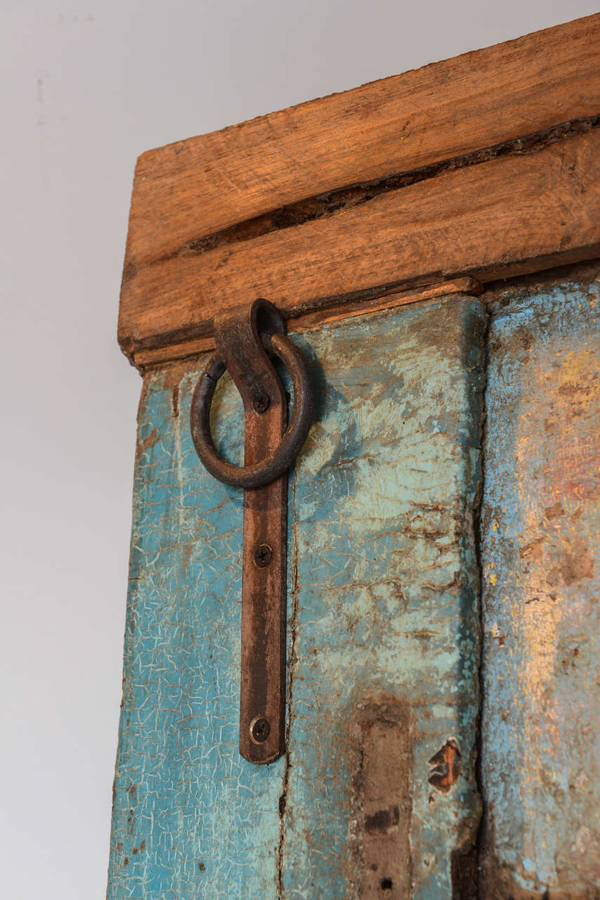 SALE! SALE! SALE!Antique Door Turquoise, full length Java Enchanting, dramatic For Sale 3