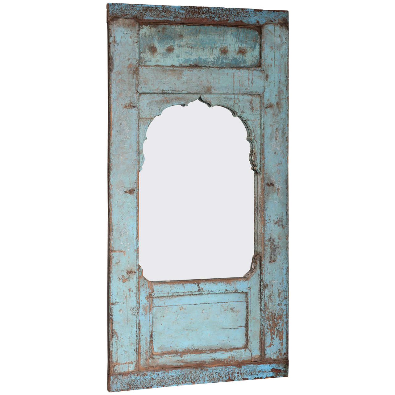 SALE! SALE! SALE!Antique Door Turquoise, full length Java Enchanting, dramatic For Sale