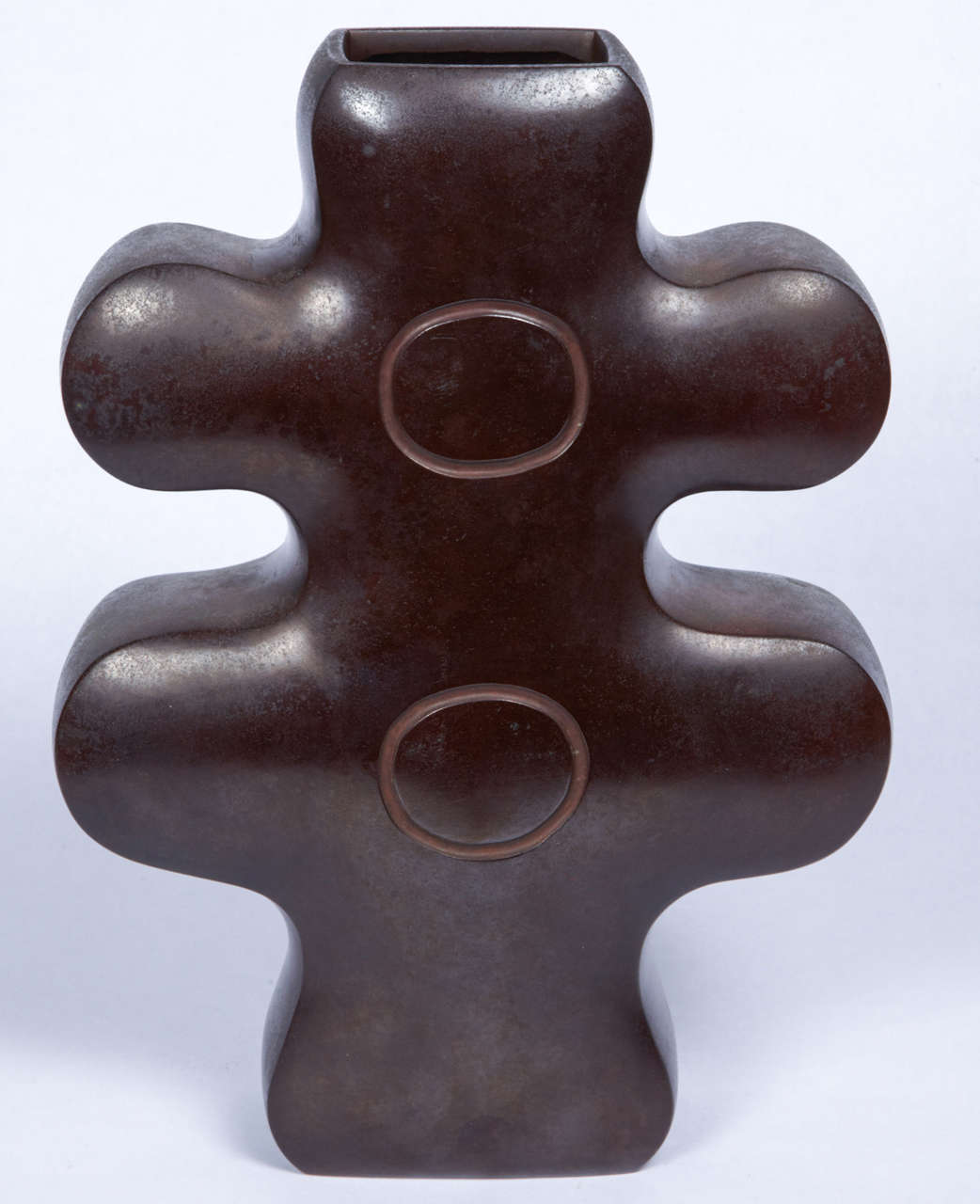 20th Century Japanese Bronze Vase