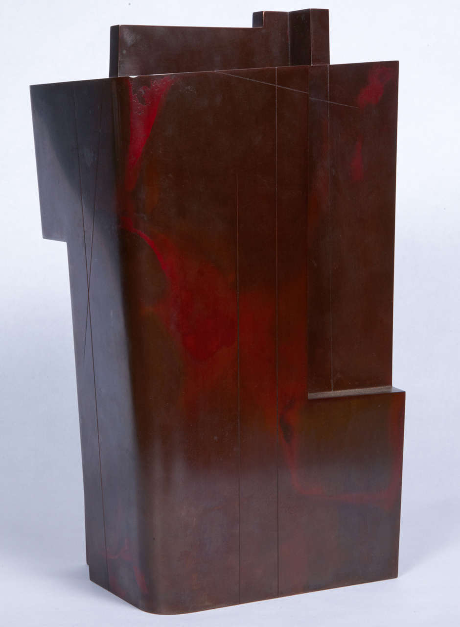 20th Century Japanese Bronze Vase