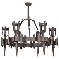 Antique French Torchere Chandelier, Circa 1900 3