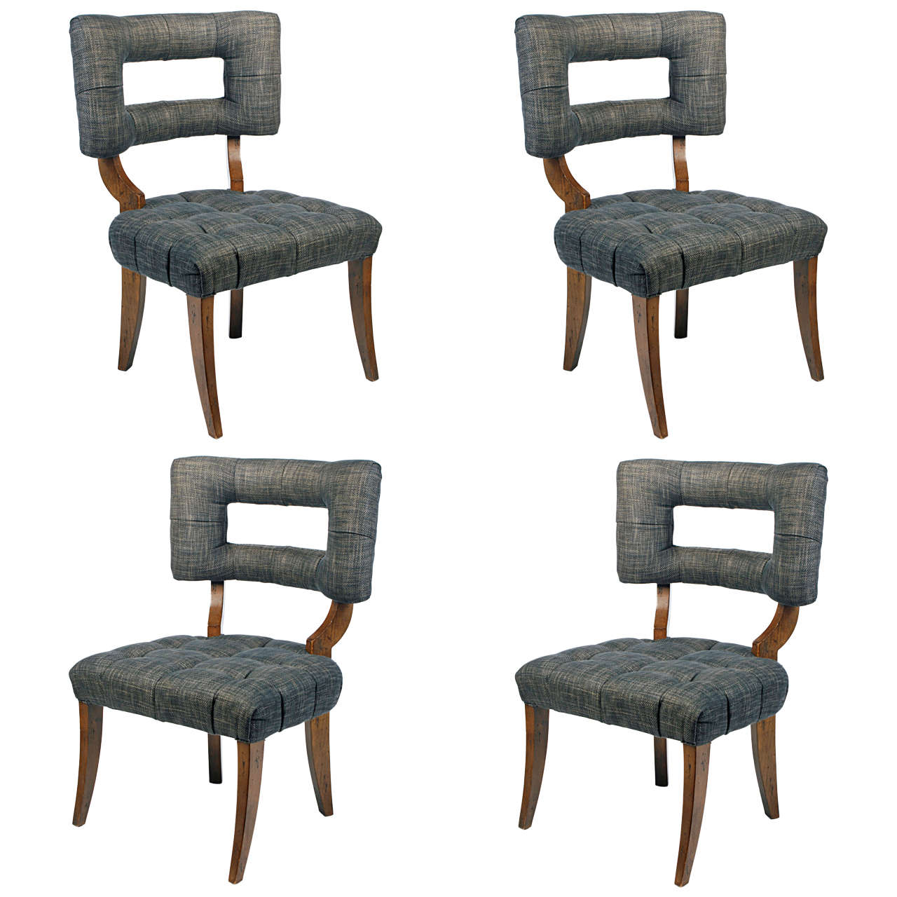 Set of Four William Haines Inspired Chairs